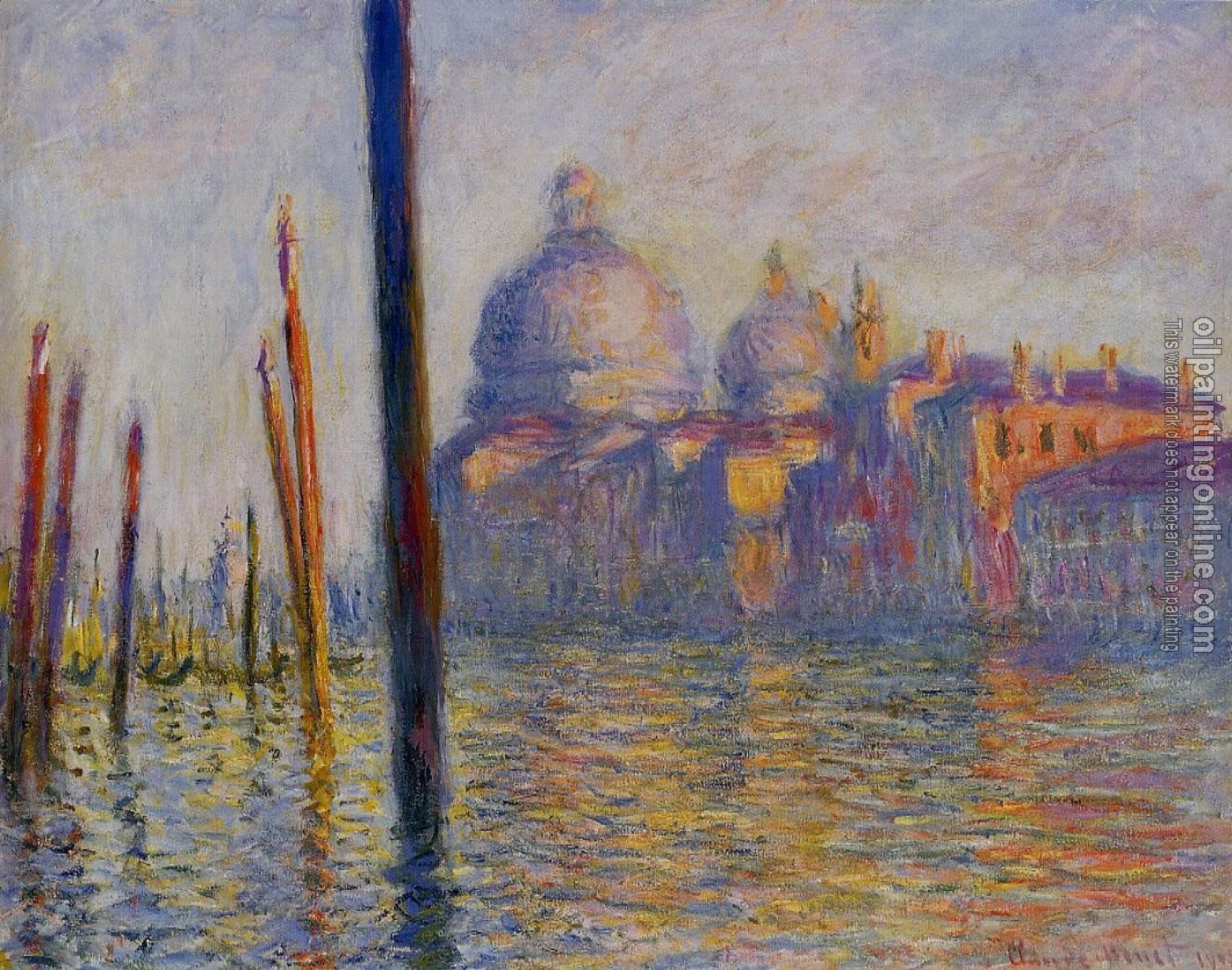 Monet, Claude Oscar - The Grand Canal